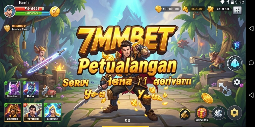 Gameplay menantang di dunia petualangan 7MMBET dengan grafis memukau.