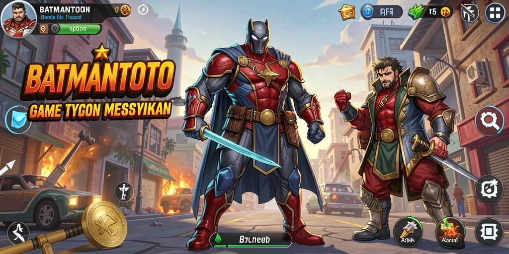Tangkapan layar gameplay BATMANTOTO yang menunjukkan manajemen bisnis yang dinamis.