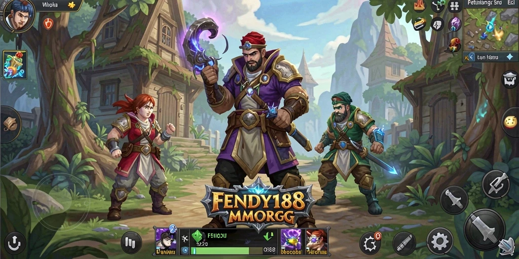 Gameplay seru FENDY188 di dunia MMORPG yang menakjubkan.