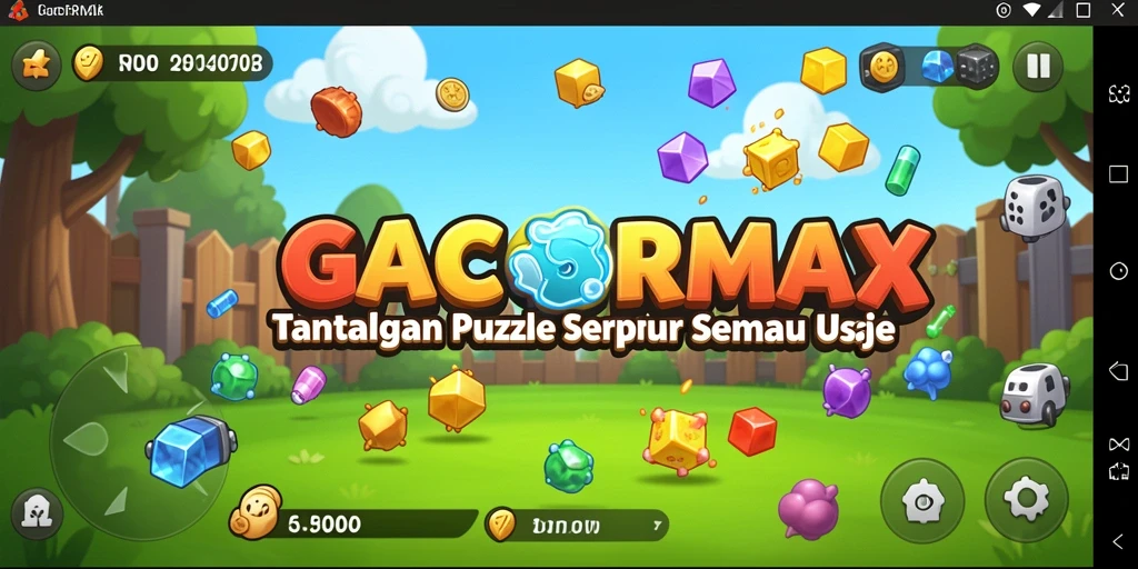 Tampilan gameplay seru dan menantang dari GACORMAX.