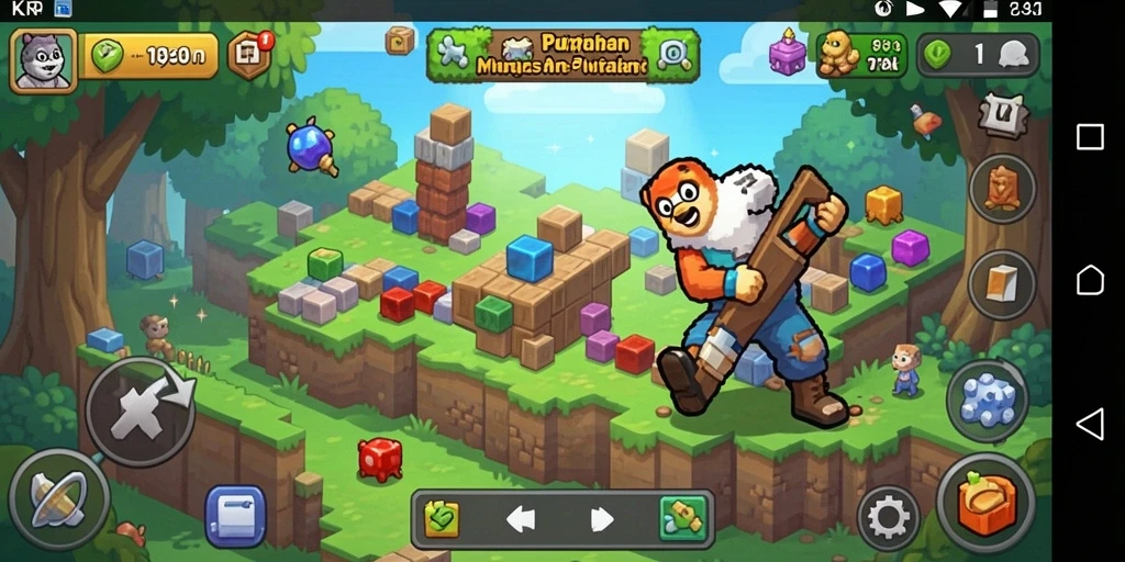 Tampilan gameplay KKRP dengan tantangan Puzzle yang menantang.
