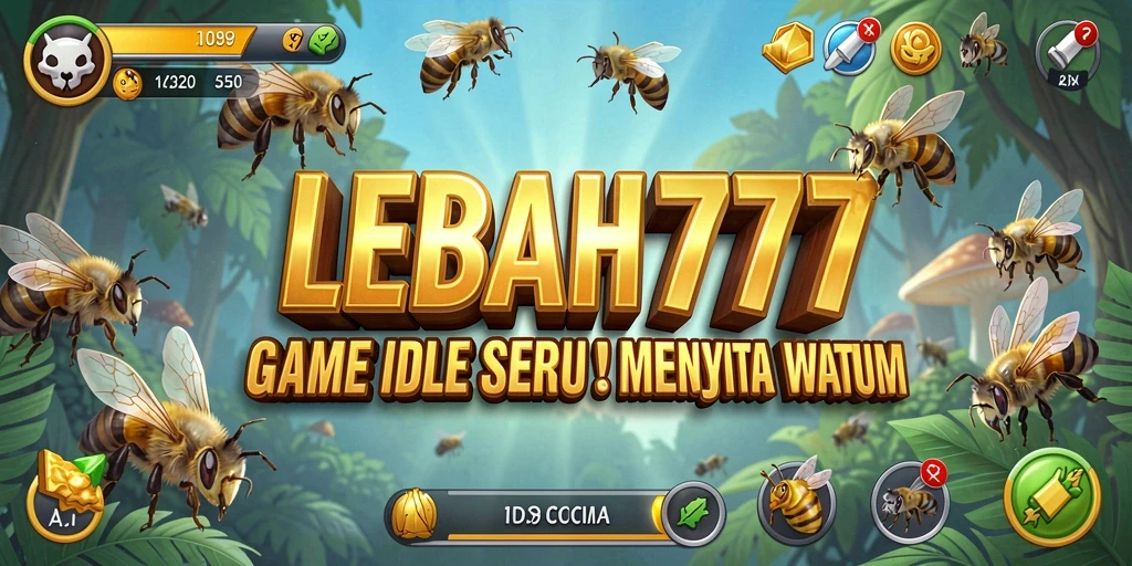 Tampilan gameplay LEBAH777 yang menarik dengan suasana koloni lebah.