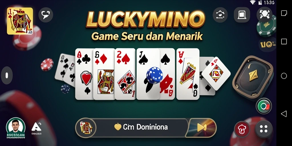 Tangkapan layar gameplay LUCKYMINO yang menampilkan momen permainan seru.