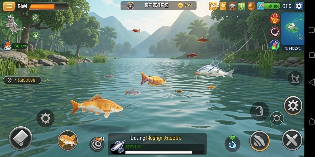 Tangkapan ikan yang fantastis dalam permainan RPVIP2.