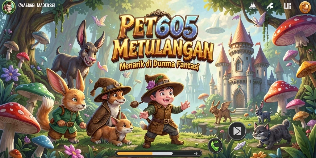 Tampilan gameplay SM605 yang memikat di dunia petualangan.