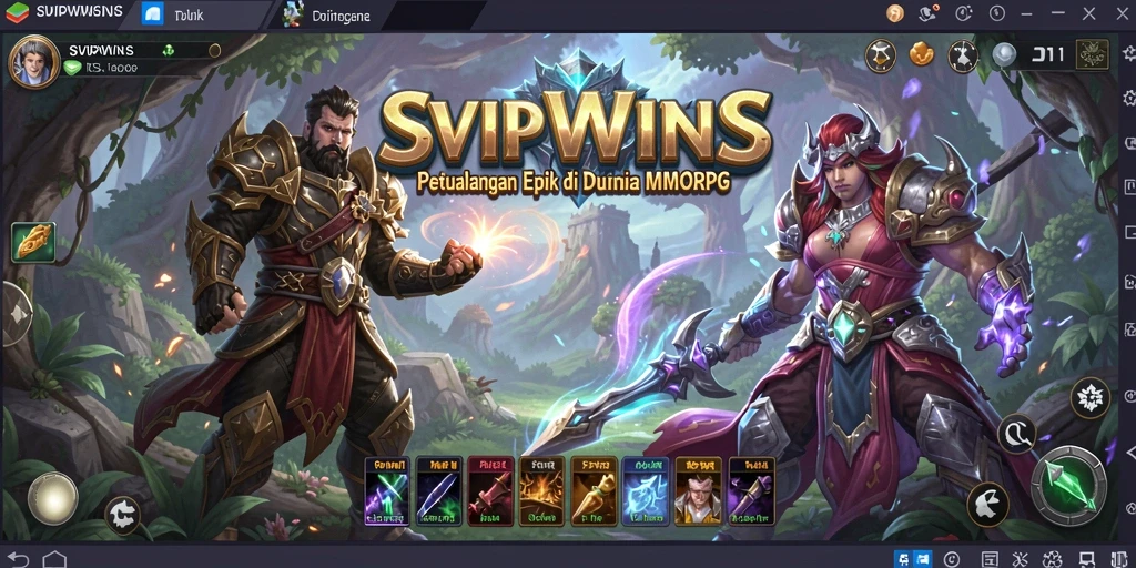 Tampilan gameplay seru dan penuh aksi dalam dunia <strong>SVIPWINS</strong>.