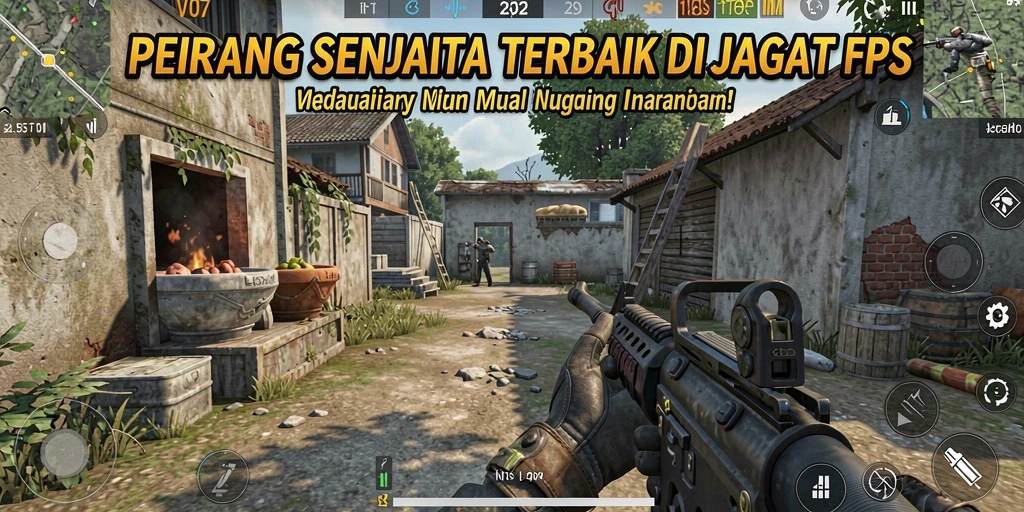Gameplay seru dan mendebarkan di <strong>V07</strong> dengan aksi FPS yang intens.