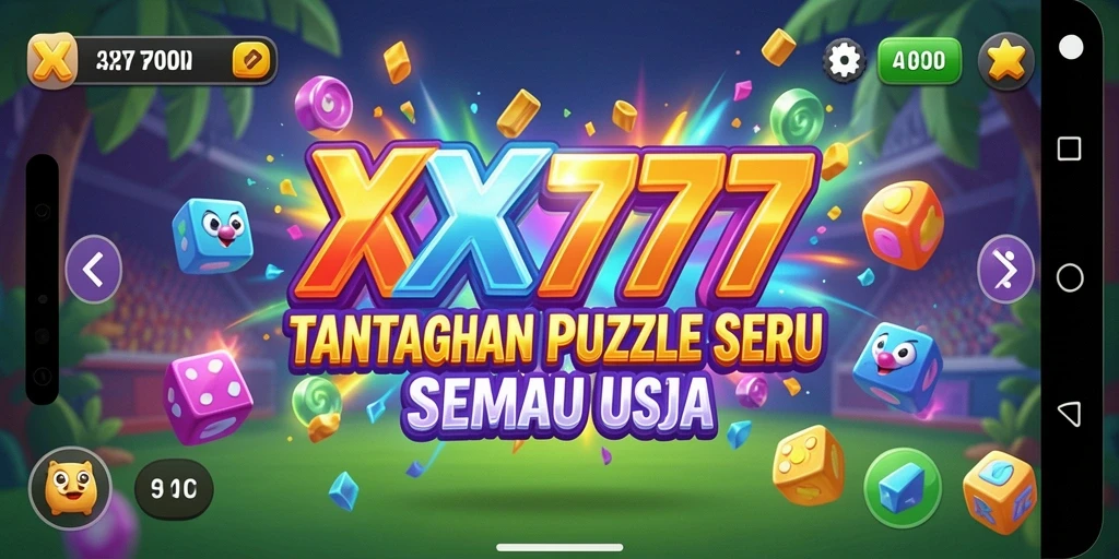 Screenshot utama XXX777 menampilkan gameplay puzzle yang menantang dan seru.