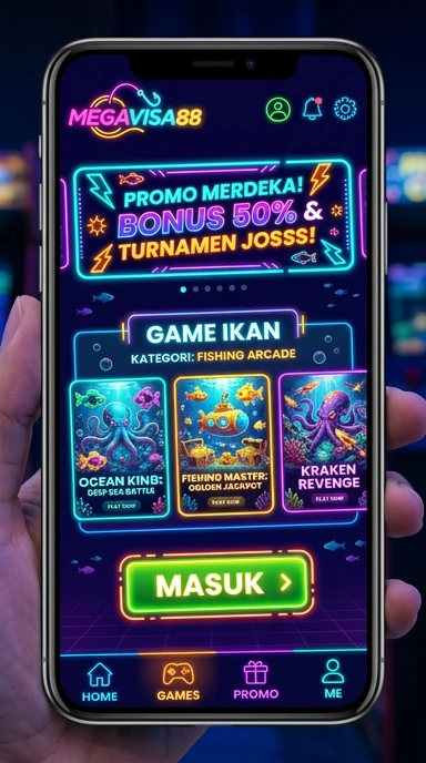 Antarmuka pengguna megavisa88 yang ramah dan fungsional.